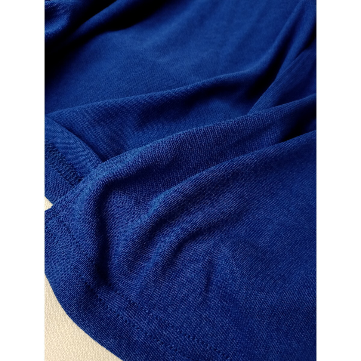 ナチュラルビューティーベーシック「青い海と青いわたし」差し色 長袖 ニット カーディガン 羽織り Ｍ(26K+8522)_画像3