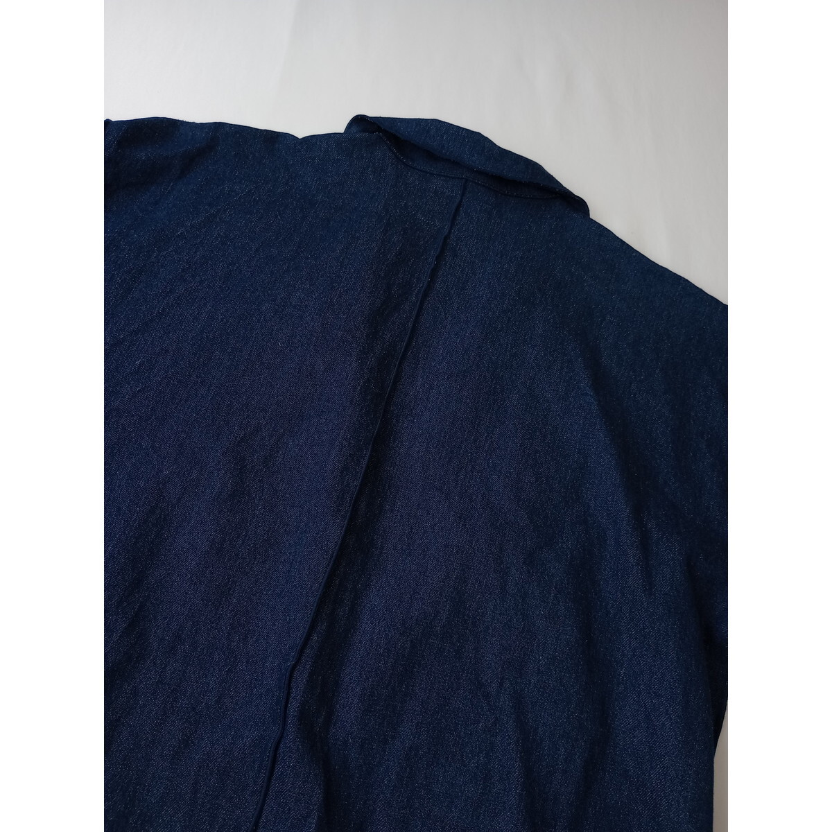 Kastane カスタネ「適度なゆるさとおしゃれ感。」オーバーサイズ ビックシルエット デニム ジャケット 羽織り (49K+0618)の画像3