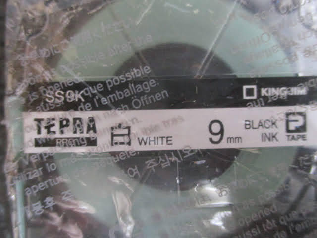 ◆テプラ テープカートリッジ 11点セット◆未開封品 TEPRA 12ｍｍ 9ｍｍ 6mm ラベルライター まとめ 大量♪R-70414カの画像8