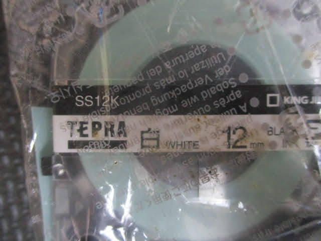 ◆テプラ テープカートリッジ 11点セット◆未開封品 TEPRA 12ｍｍ 9ｍｍ 6mm ラベルライター まとめ 大量♪R-70414カの画像5