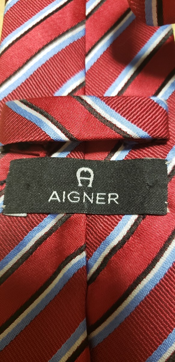 【未使用】AIGNER アイグナー 輸入品 ネクタイ【商品番号403】_画像2