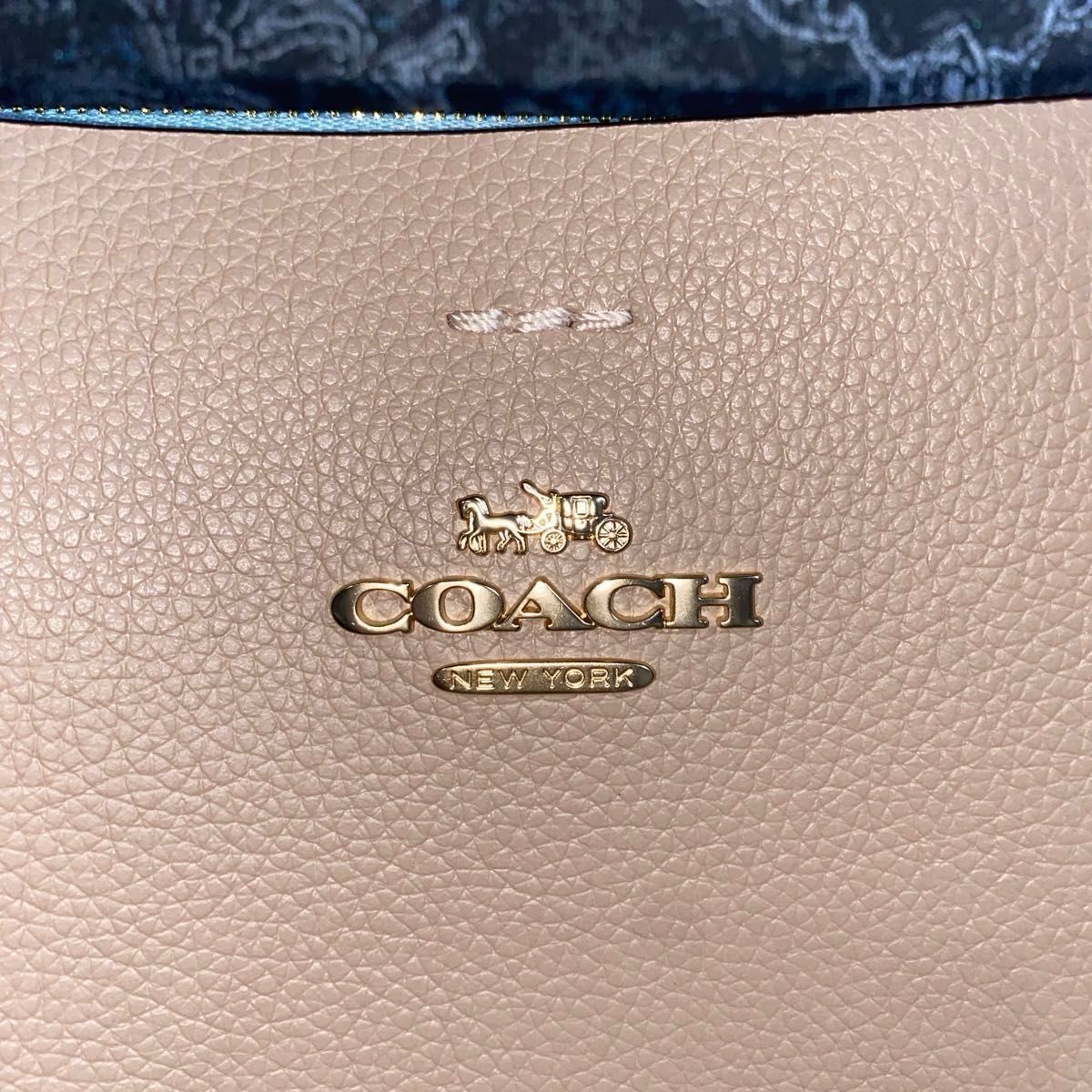 新品　COACH モーリーバケットショルダーバッグ　ベージュ