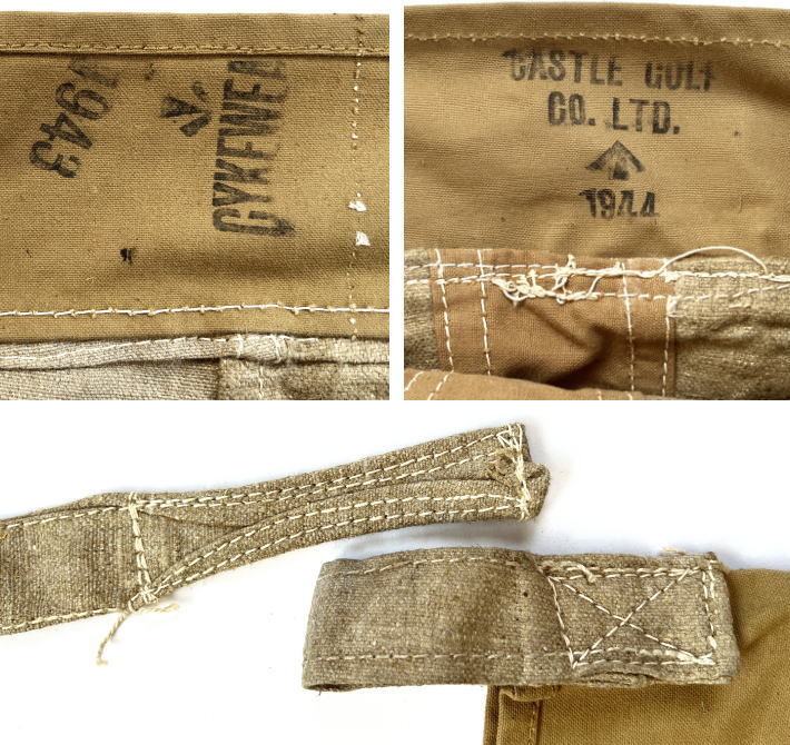 激レア 40s イギリス軍 ホースフィード キャンバス バッグ 未使用 ビンテージ 1943 英軍 デッドストック 1944 WW2_画像7