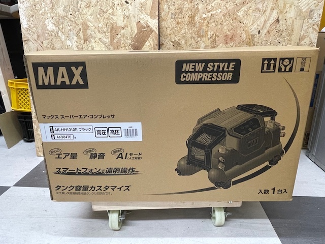 MAX/ Max super air compressor AK-HH1310E black unused goods 