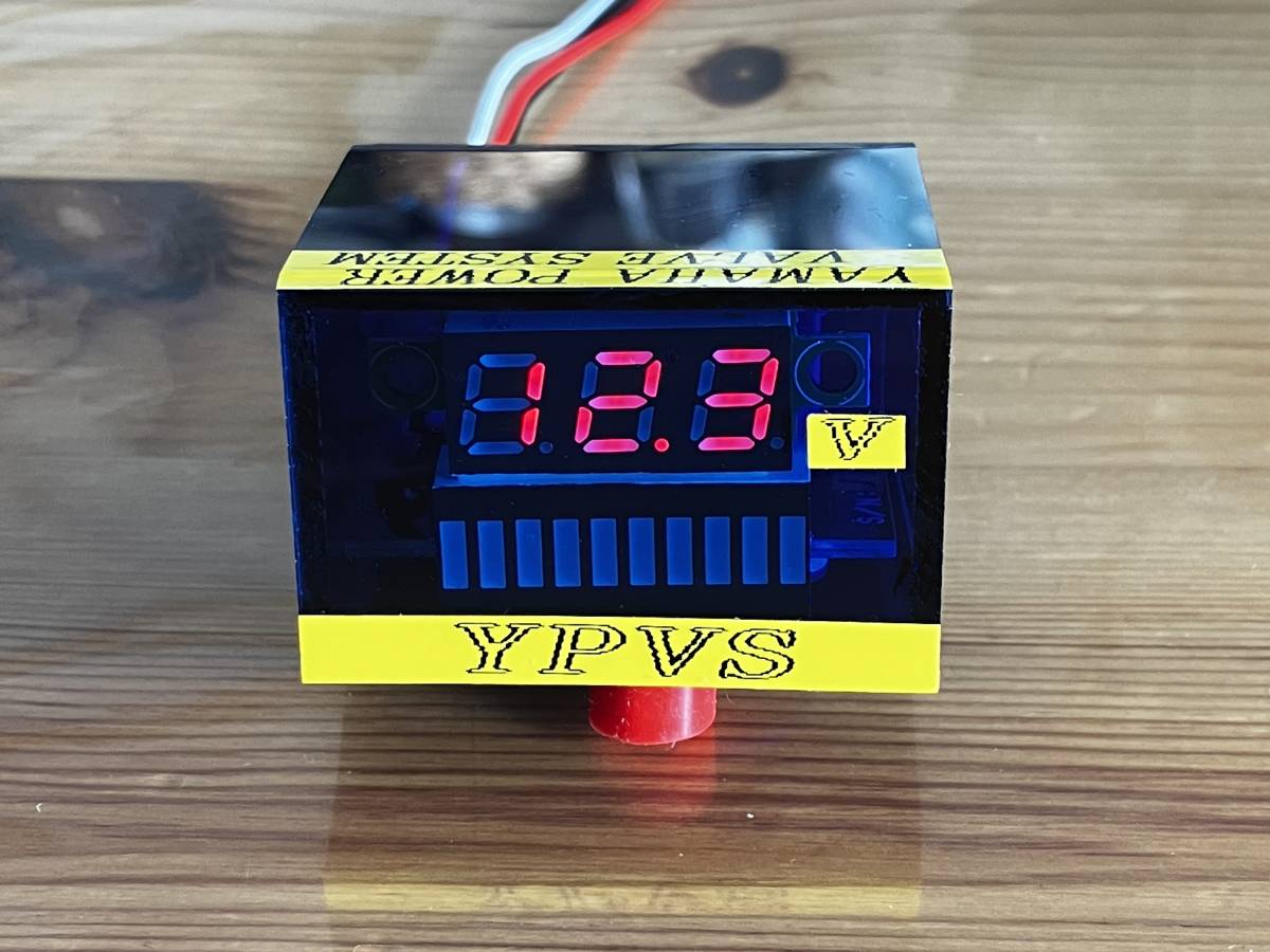 YAMAHA 2st YPVSインジケーター・電圧計付 （ネイビーブルー）の画像3