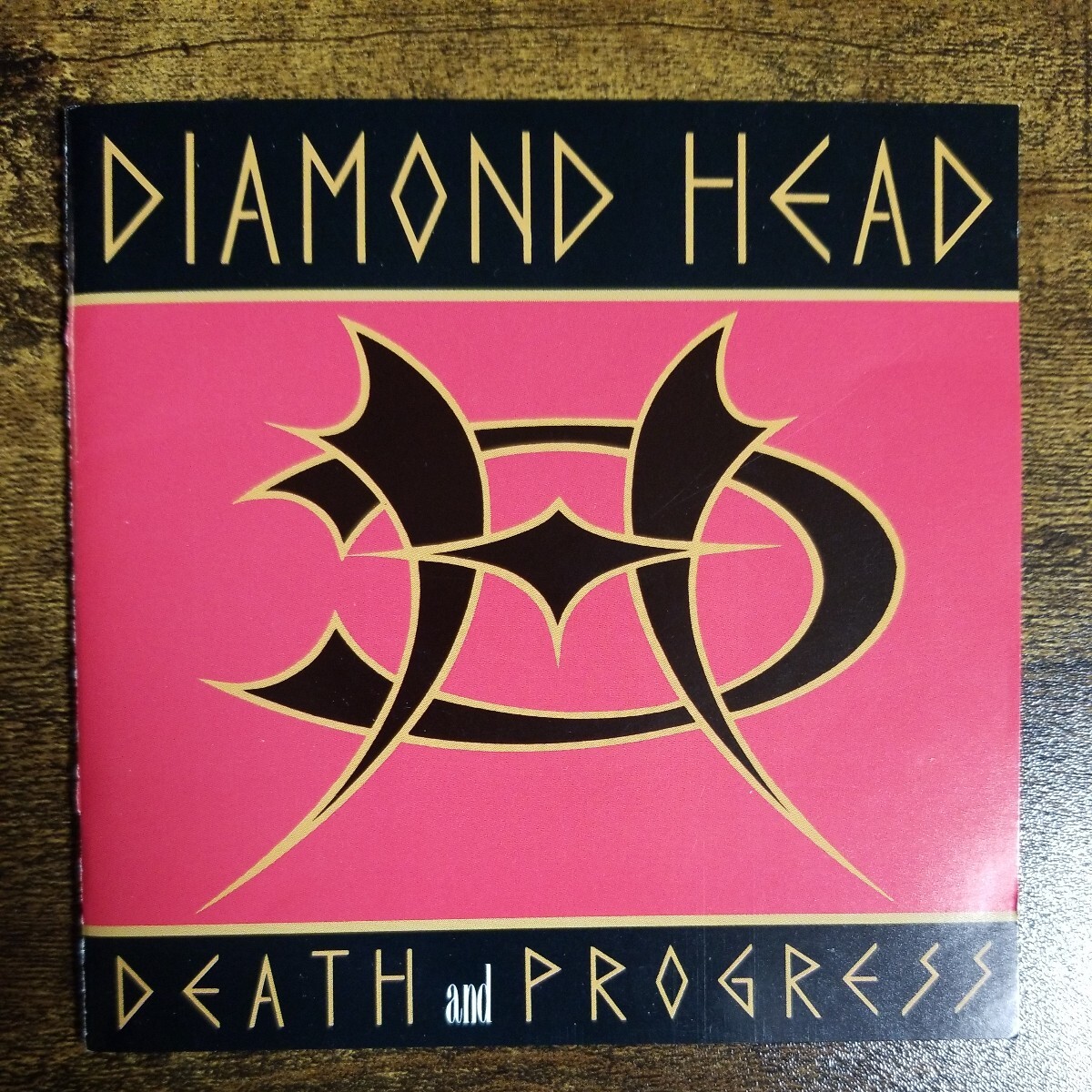 【国内盤CD帯付き】ダイヤモンド・ヘッド デス・アンド・プログレス DIAMOND HEAD DEATH AND PROGRESS 1993年国内初版の画像5