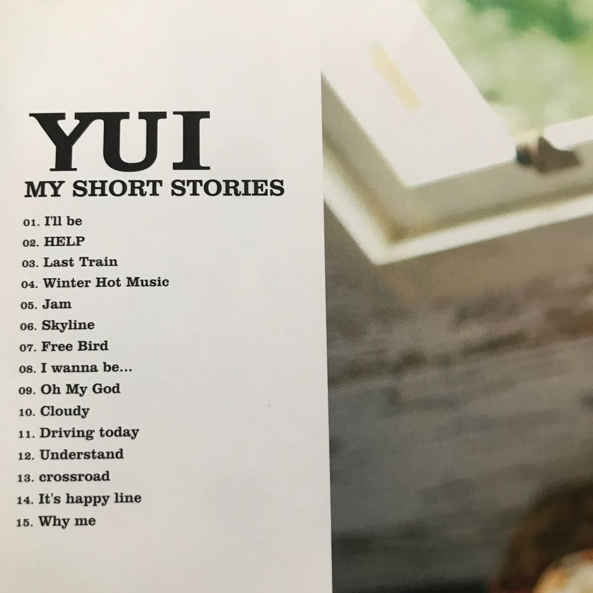 YUI ★ MY SHORT STORIES ★ 帯付きCD ステッカー付き_画像4