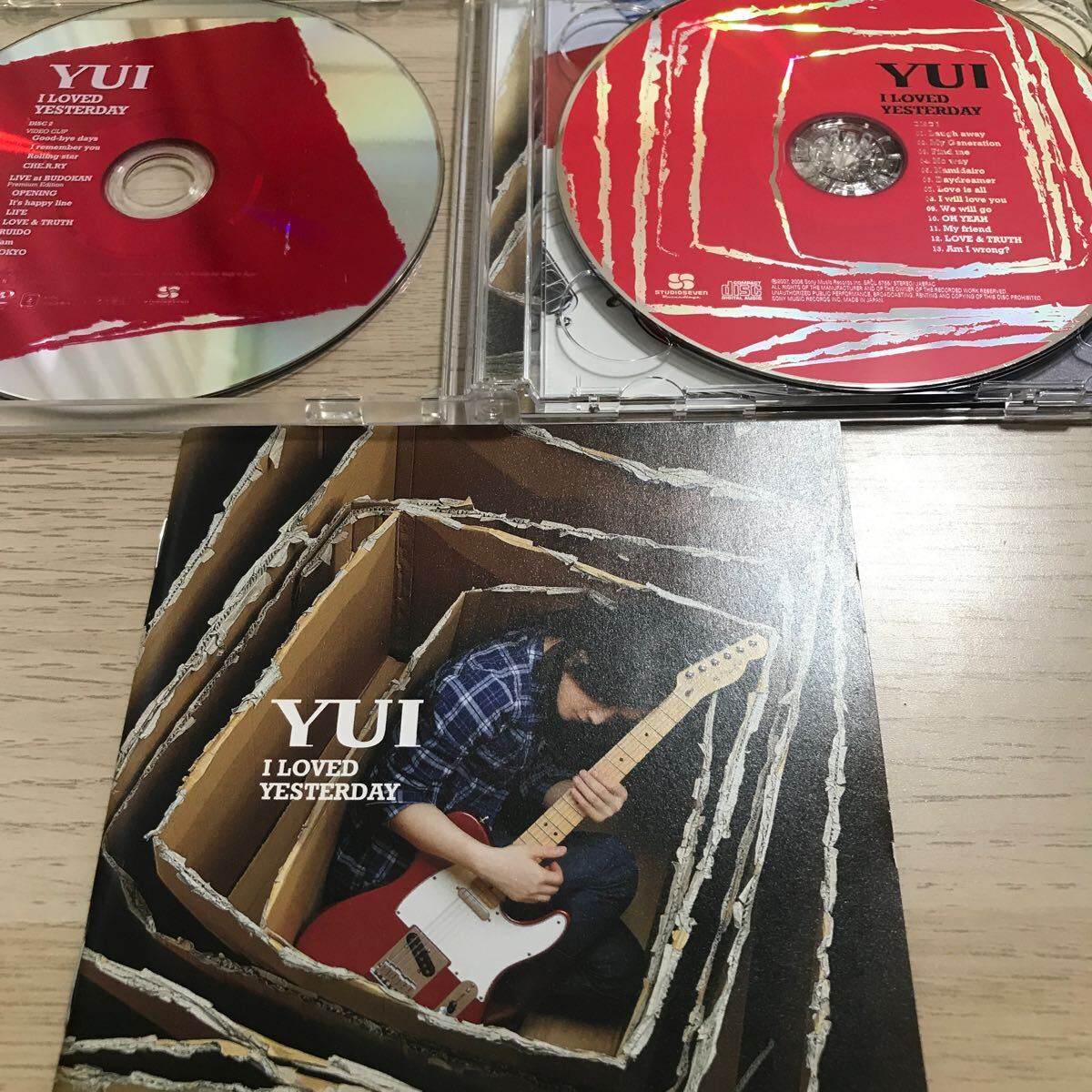 YUI * I LOVED YESTERDAY * CD+DVD