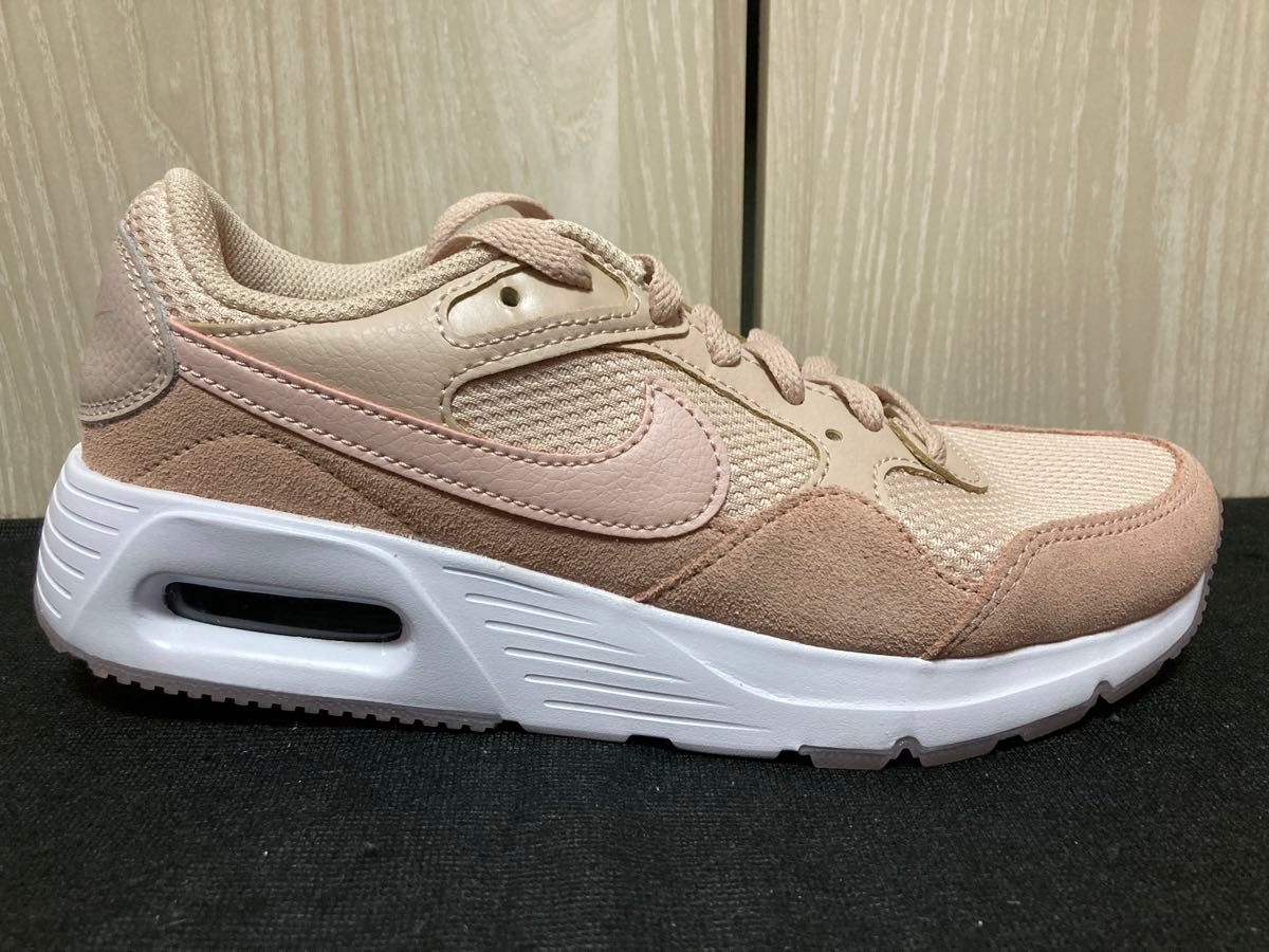 新品24.5cmナイキNIKEレディーススニーカーAIRMAXSCエアマックスエスシーCW4554-201 ピンクオックスフォード