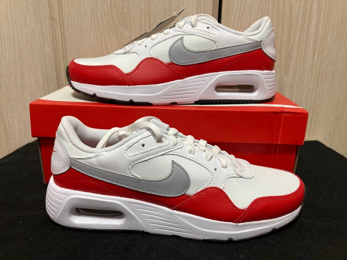 ★NIKE★エアマックス DN SE★レッド/ホワイト★ 新品26cmナイキNIKEメンズスニーカーAIRMAXSCエアマックス