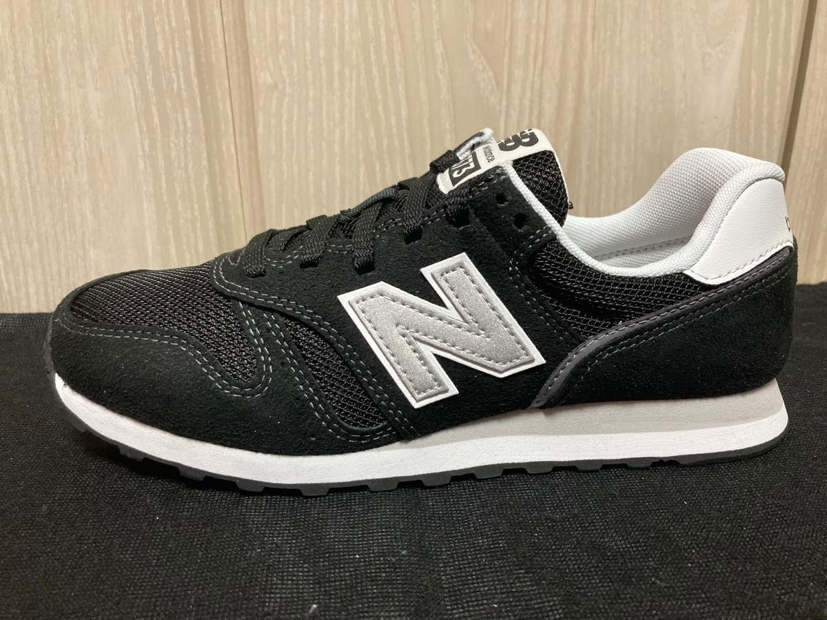 新品24cm ニューバランス newbalanceレディーススニーカーML373KB2ブラック黒WL373好きにも