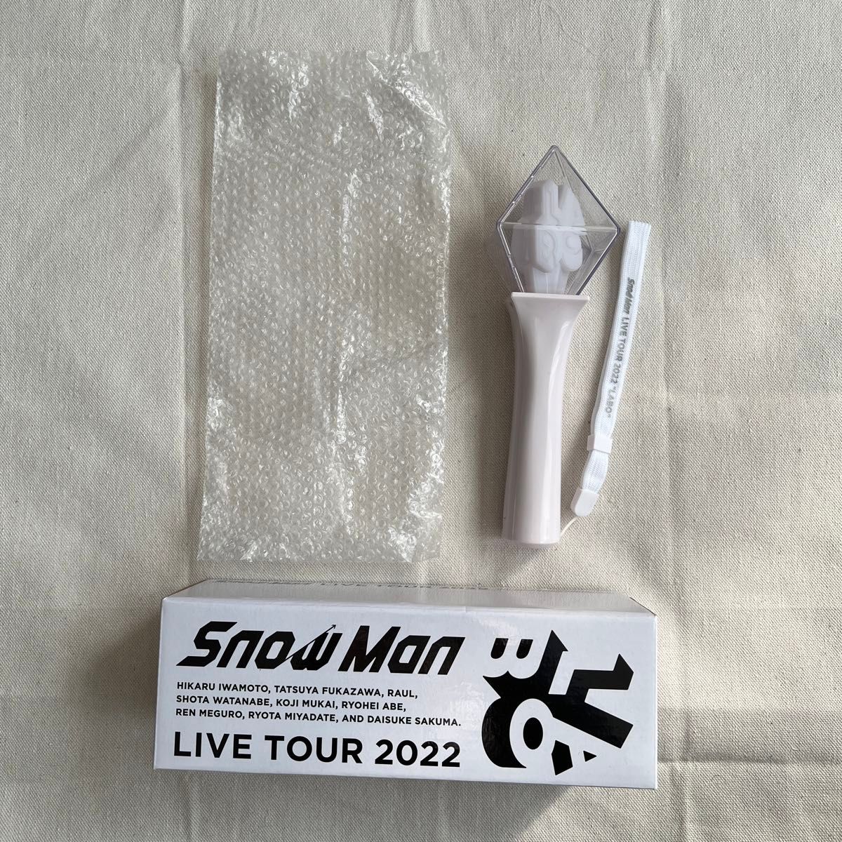 オリジナル ペンライト Snow Man LIVE TOUR 2022 Labo. ライブ グッズ