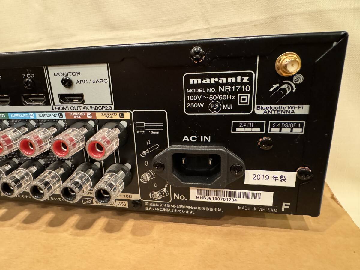 MARANTZ マランツ NR1710 7.1ch AVアンプ ＋ DENON スピーカー セットの画像3