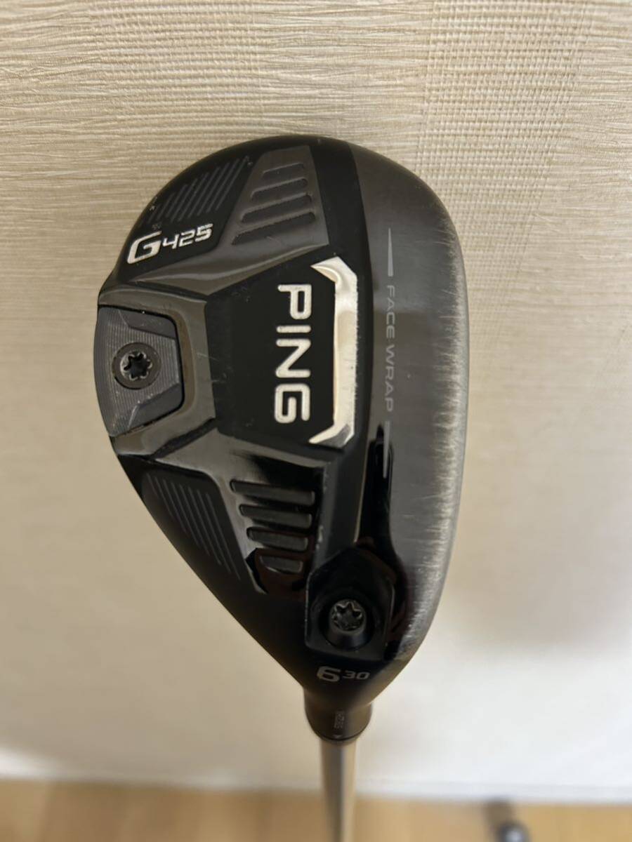 【レアスペック】PING G425ユーティリティ 6U 30° フジクラMCI60S ハイブリッド_画像1