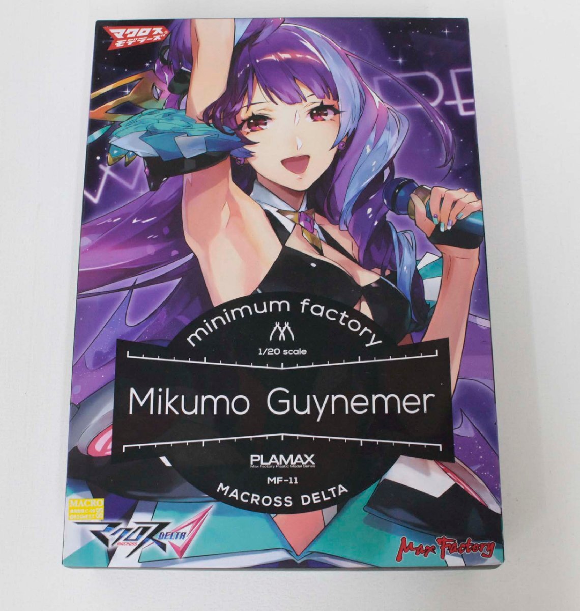 【中古・未開封品】マクロスモデラーズ マクロス デルタ 美雲・ギンヌメール minimum factory Mikumo Guynemer PLAMAX MF-11.,の画像1