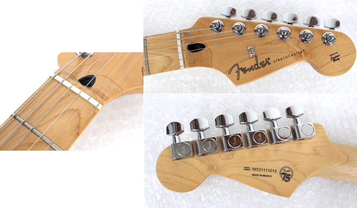 ●【中古品】Fender Player Stratocaster プレイヤーシリーズ ストラトキャスター 【簡易メンテ済み/欠品あり 】管理番号：6697°_画像8