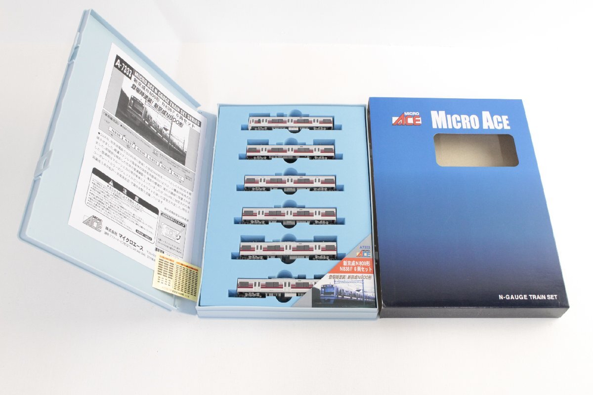 【中古品】マイクロエース MICRO ACE A-7333 新京成 N800形・N838F 6両セット,の画像1