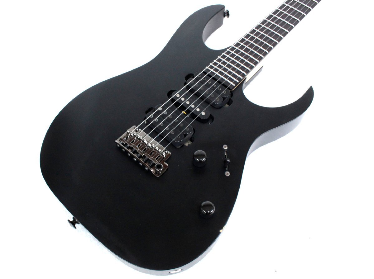 ★●【中古品】Ibanez J-LINE RG6HSHFX BKF Trem Mod 日本製 RG 【メンテ済み/ロッドカバー欠品/トレモロブリッジ換装 】管理番号：6700°_画像3