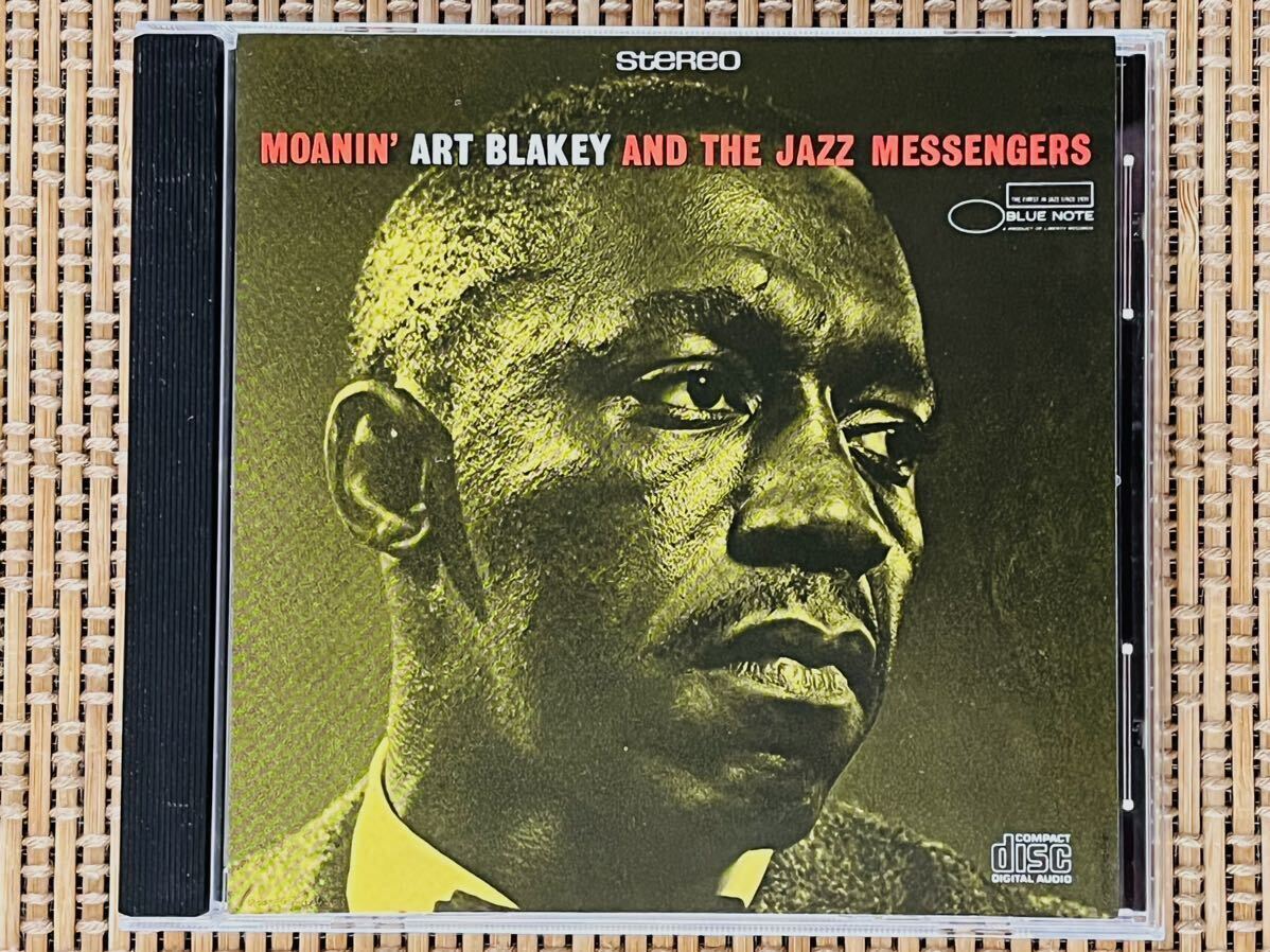ART BLAKEY and THE JAZZ MESSENGERS／MOANIN'／MANHATTAN RECORDS (BLUE NOTE) CDP 7 46516 2／米盤CD／アート・ブレイキー／中古盤の画像1