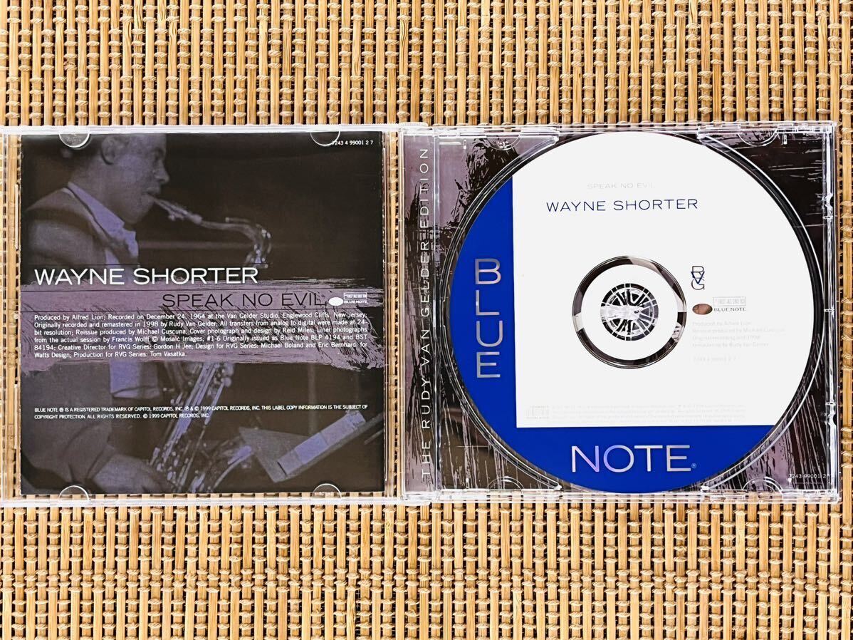 WAYNE SHORTER／SPEEK NO EVIL／CAPITOL (BLUE NOTE) 7243 4 99001 2 7／EU盤CD／ウェイン・ショーター／中古盤_画像3