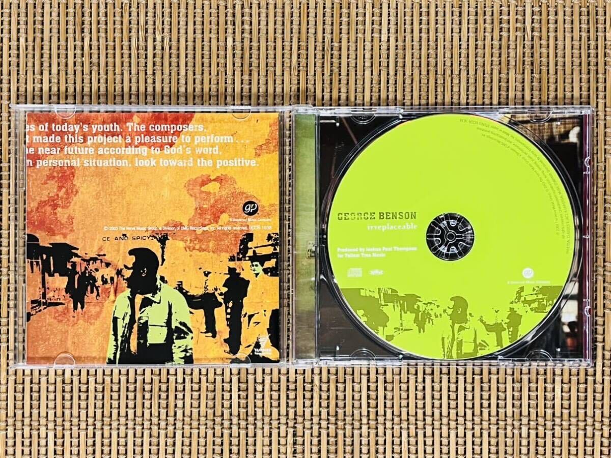 ジョージ・ベンソン／イリプレイサブル／UNIVERSAL MUSIC UCCR-1038／国内盤CD／GEORGE BENSON／中古盤の画像3