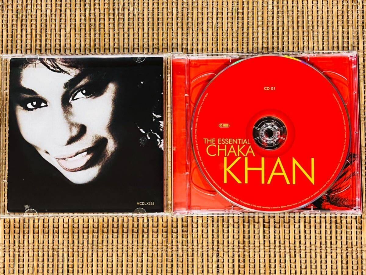 CHAKA KHAN／THE ESSENTIAL／DEMON MUSIC GROUP MCDLX526／英国盤CD 2枚組／チャカ・カーン／中古盤の画像4