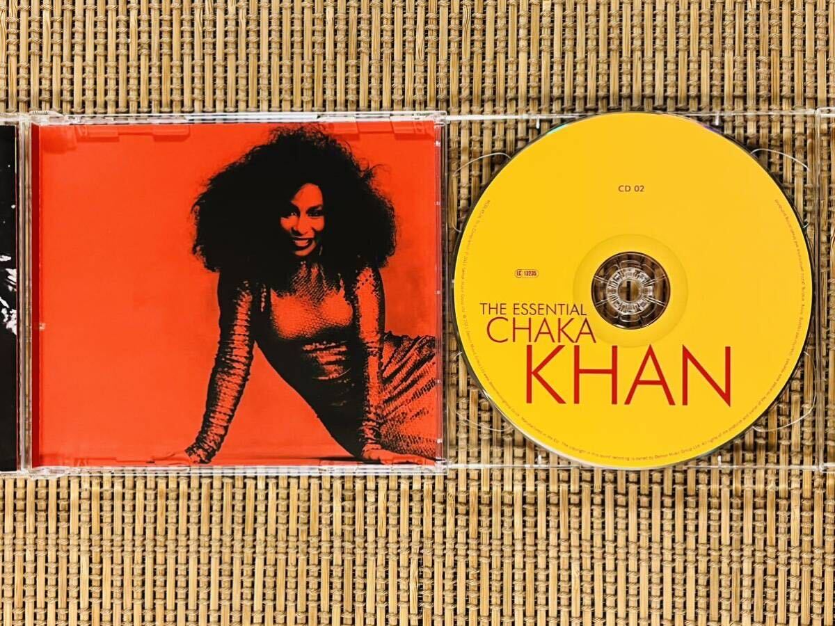 CHAKA KHAN／THE ESSENTIAL／DEMON MUSIC GROUP MCDLX526／英国盤CD 2枚組／チャカ・カーン／中古盤の画像5