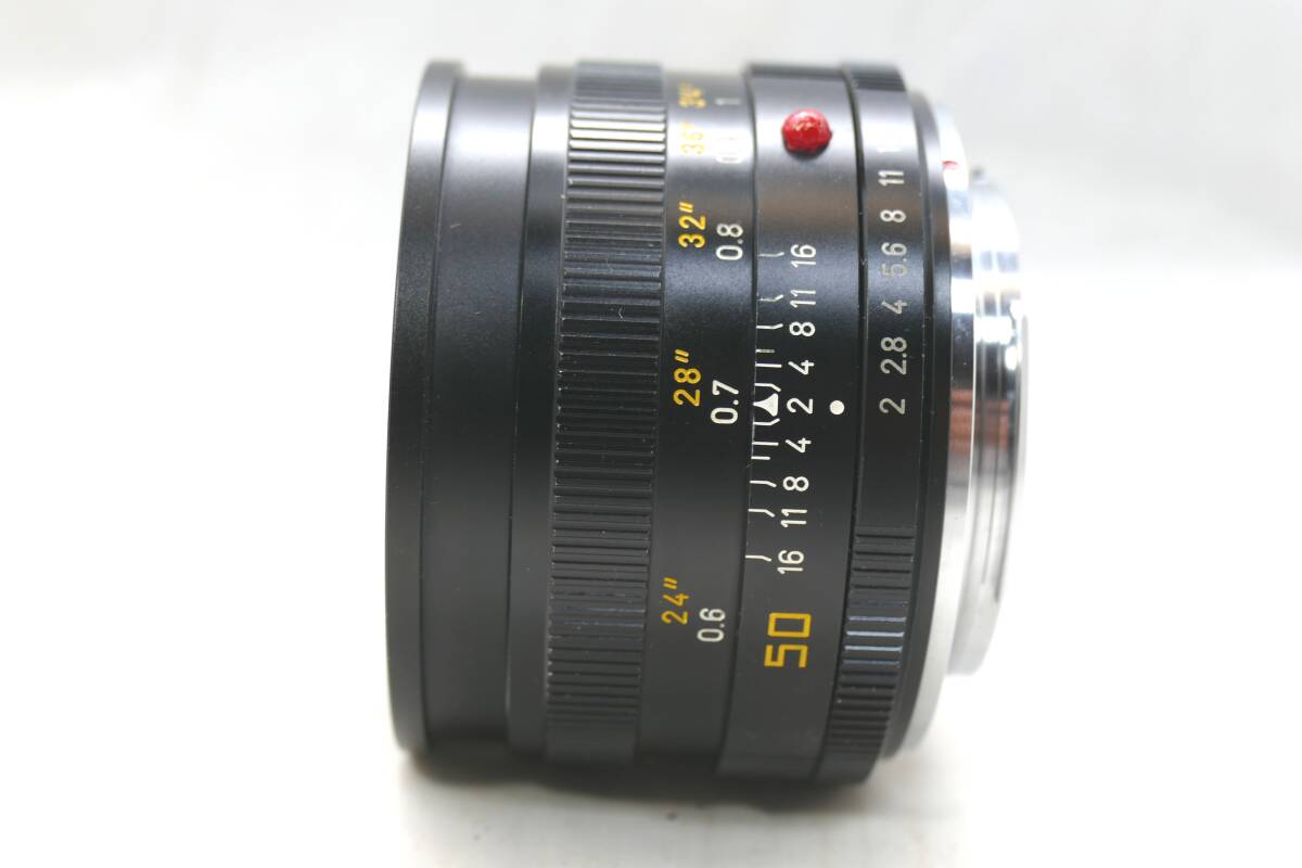 ★希少 極美品★ライカ ズミクロンR 50mm F2 New R-Only Leica Summicron 送料無料_画像3