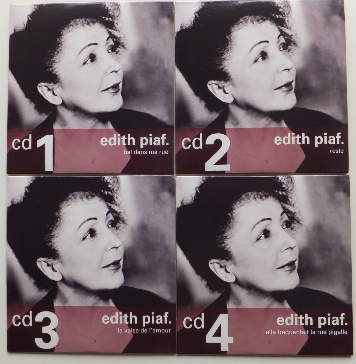 CD10枚組 edith piaf.adieu mon coeur エディット・ピアフ 全126曲 モノラル録音の画像3