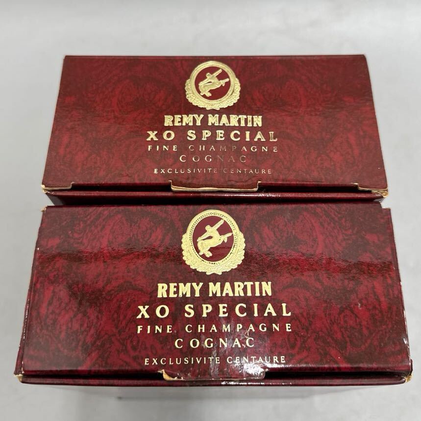 [2] REMY MARTIN XO SPECIAL レミーマルタン 700ml 未開封 2本セット 箱付 古酒 ブランデー コニャック 06/042302sの画像10