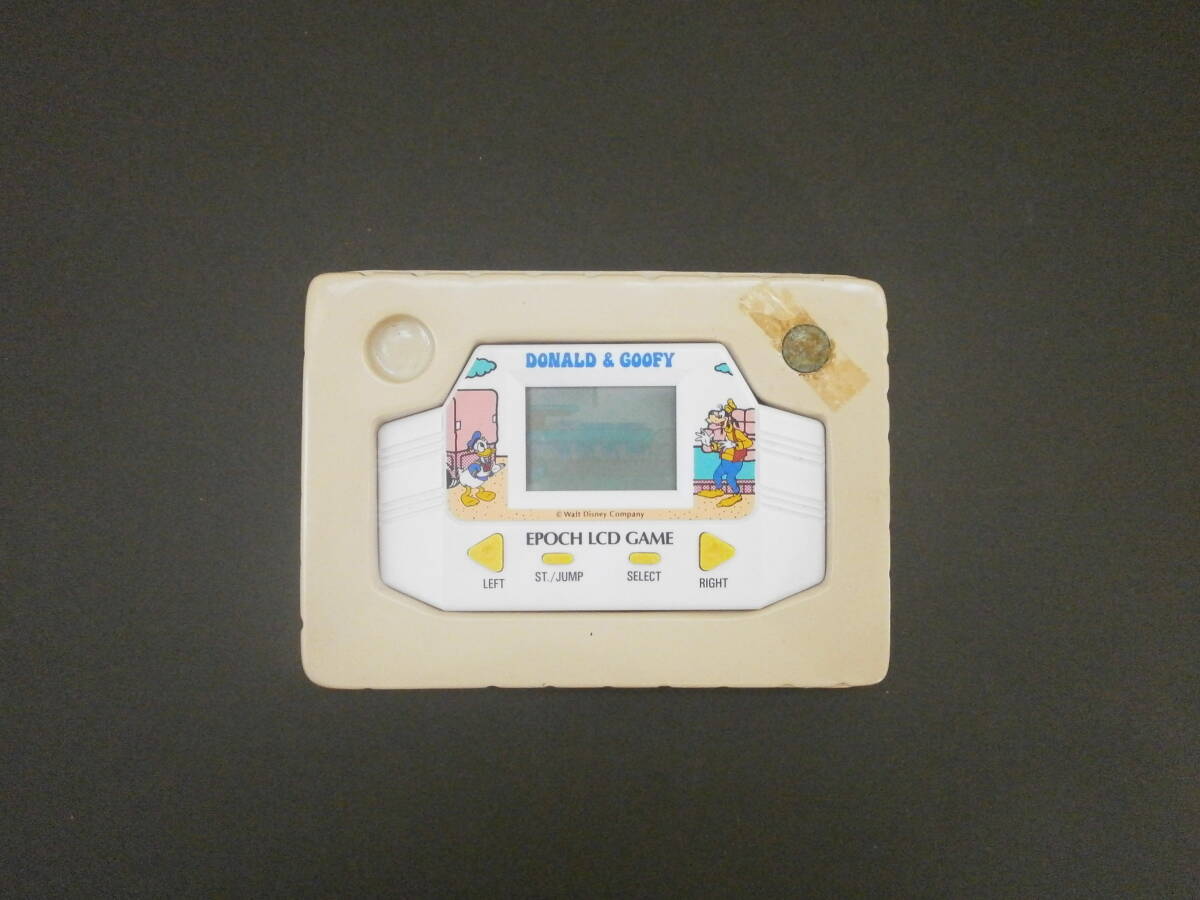 *約33年前のエポック社 LCD GAME SERIES ドナルドダックは大いそがし 未使用です。箱が日焼けしています*の画像6