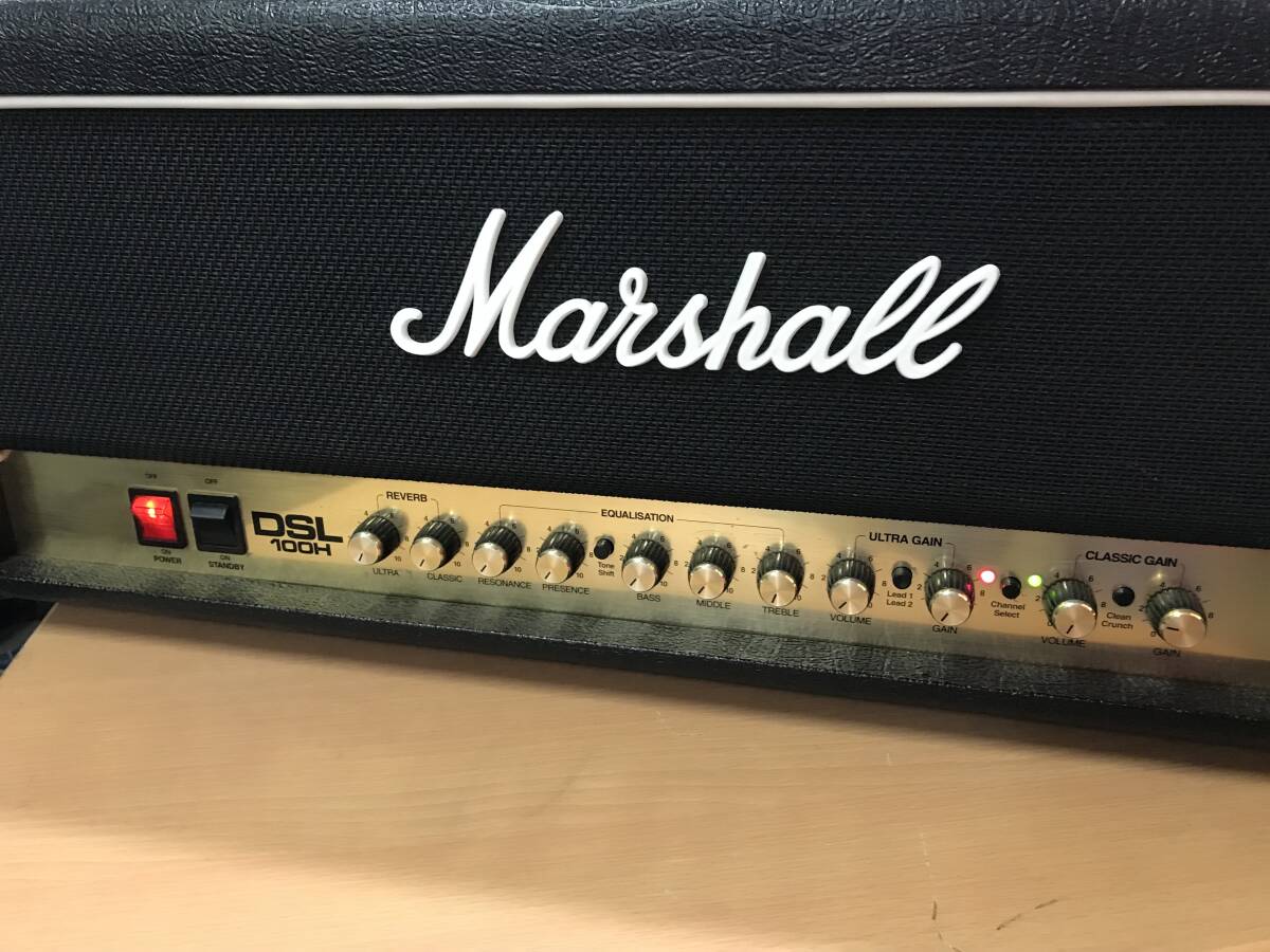 nt240418-002Z Marshall DSL100H ヘッドアンプ マーシャル アンプ ギター ジャンク品 USEDの画像3