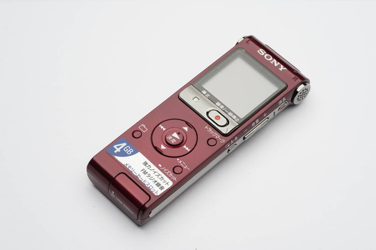 SONY ICD-UX513IC red recorder voice recorder Junk postage 140 jpy 