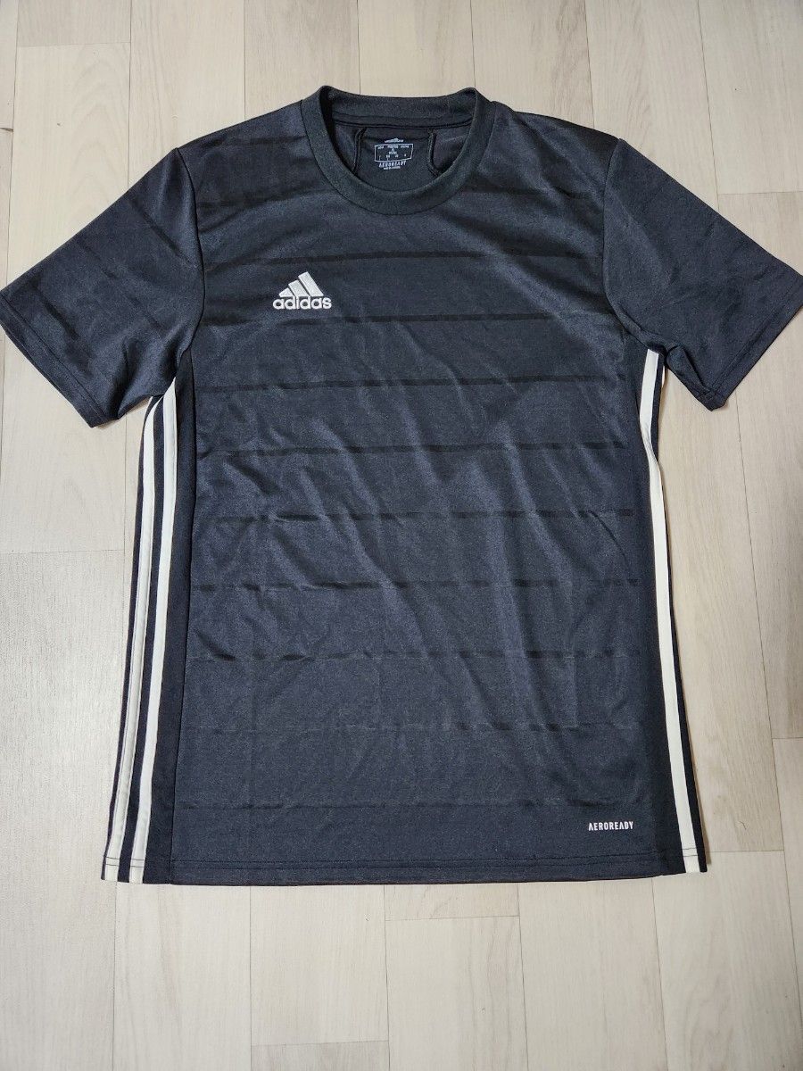 adidas 半袖 Tシャツ　メンズ　速乾　スポーツ　サッカー　陸上　ランニング　 