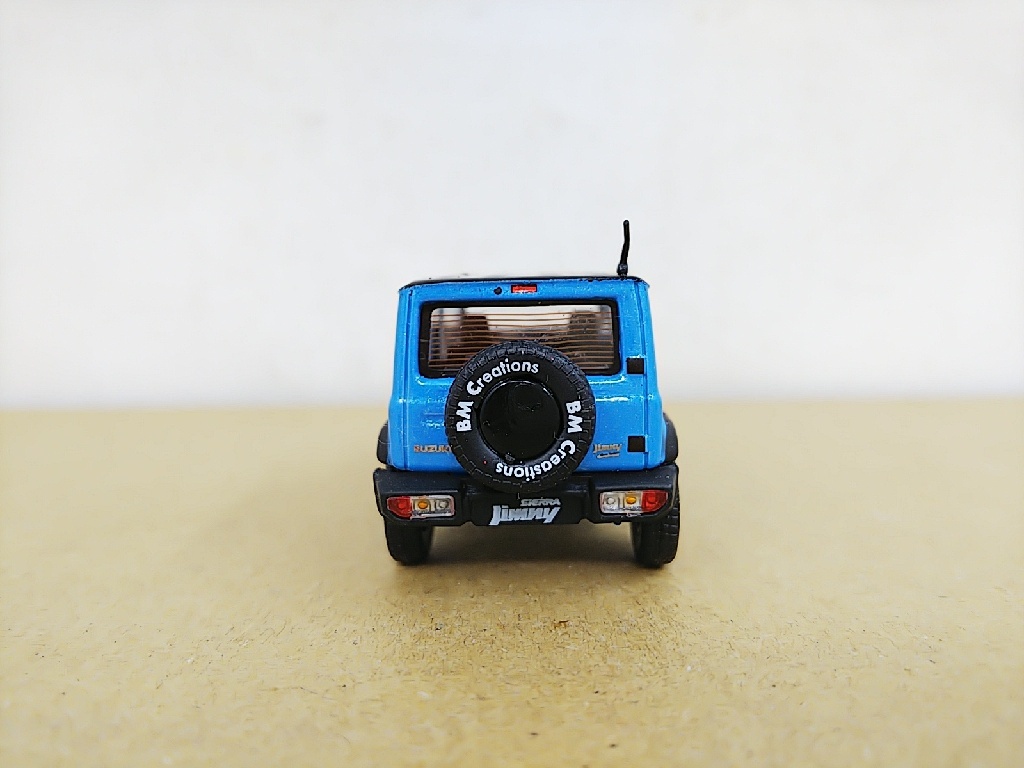 ■ BM CREATIONS JUNIOR 1/64 SUZUKI JIMNY (JB74) LEFT HAND DRIVE スズキ・ジムニー ダイキャストミニチュアカー ミニカーの画像3