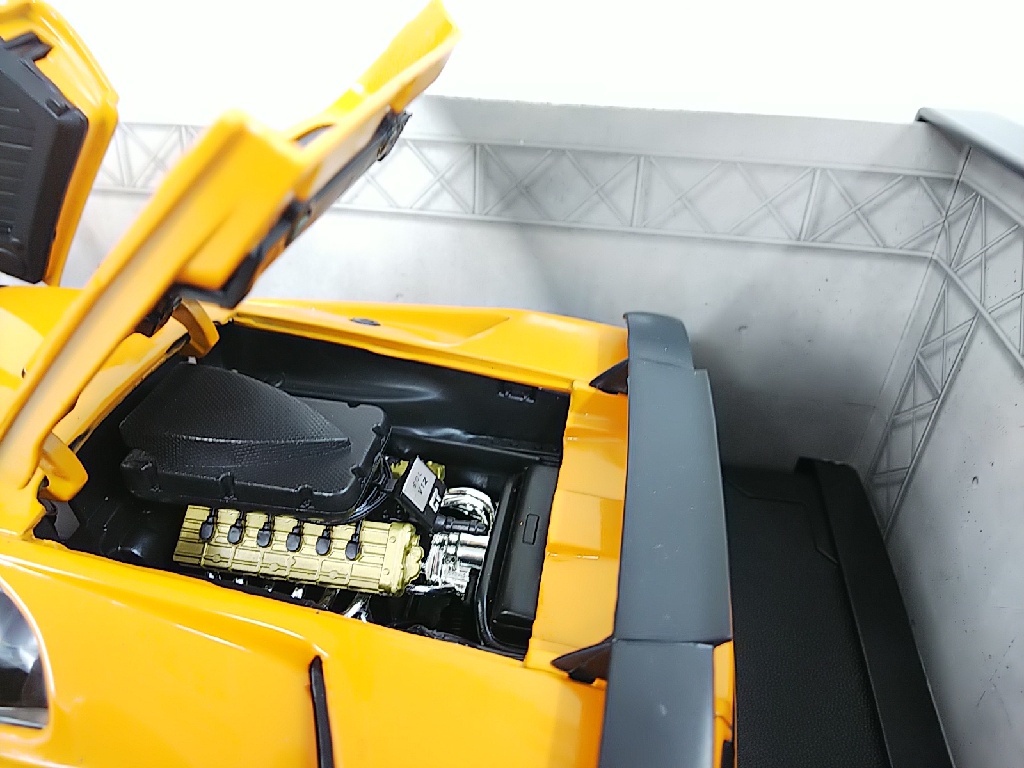 ■MOTOR MAXモーターマックス 1/18 LAMBORGHINI DIABLO GT オレンジ ランボルギーニ・ディアブロ ダイキャストモデルミニカー_画像7
