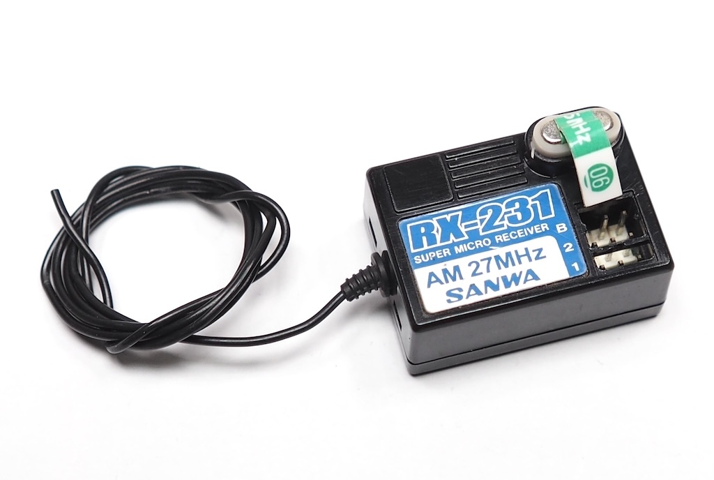 [.. packet 3cm] liquidation special price!! operation not yet verification Sanwa RX-231 AM27MHz receiver 