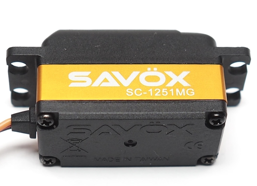 【ゆうパケット3cm】SAVOX SC-1251MG ロープロデジタルサーボ、その１の画像4