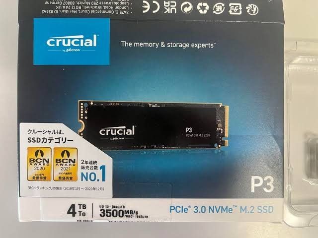 crucialP3 CT4000P3SSD8JP