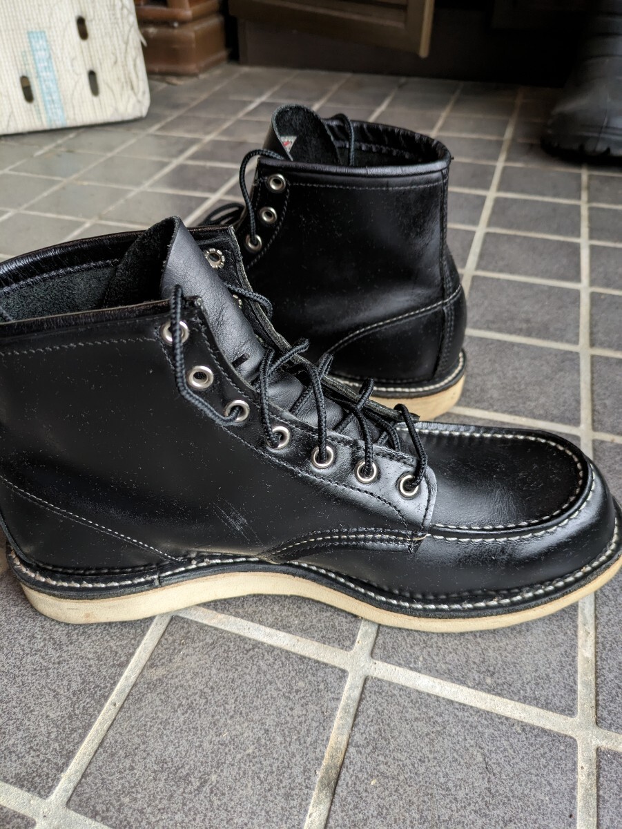 レッドウィング ブーツ　REDWING ブラック_画像4