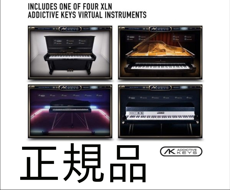 standard piano sound source 4 kind XLN audio Addictive Keys 4 point set regular goods DTMbo Caro tiktok