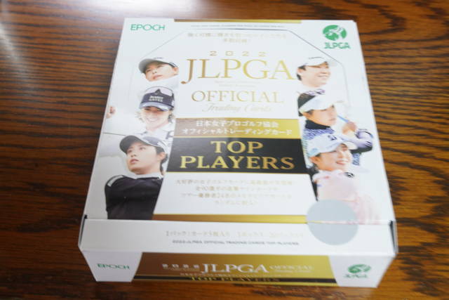エポック２０２２ JLPGA 開封3箱（60パック）女子ゴルフの画像2