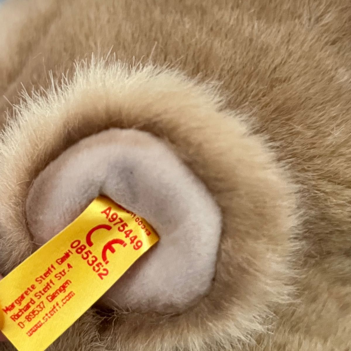 レア Steiffシュタイフ カバのモッキー 特大 ぬいぐるみ 人形 レア Steiffシュタイフ カバのモッキー 特大 ぬいぐるみ 人形