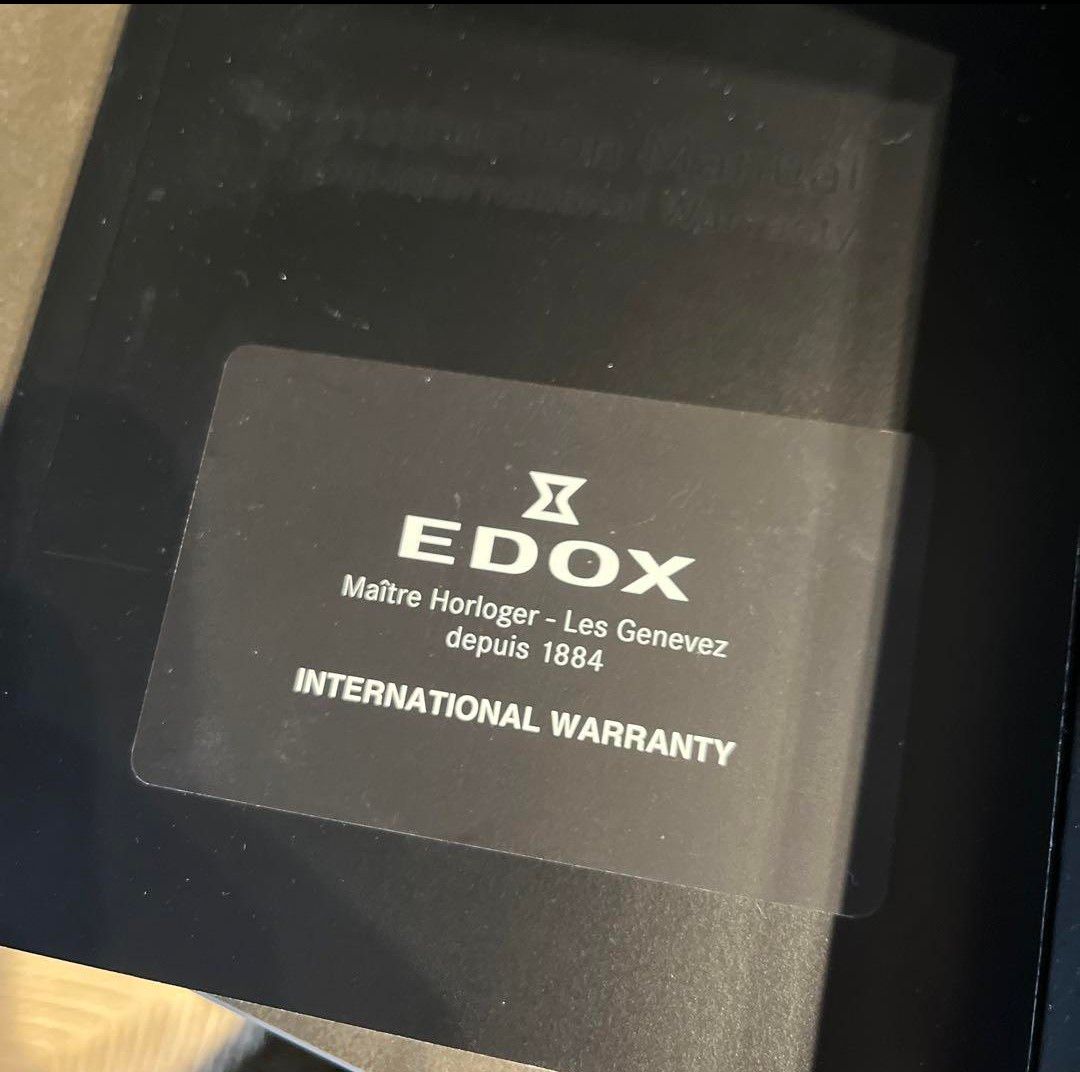 EDOX エドックス　クロノオフショア1 クロノグラフ 10周年日本限定モデル エドックスEDOX