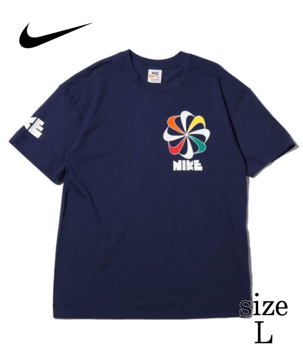希少 NIKE 風車ロゴ Tシャツ ゴツナイキ 70s 復刻 L ビンテージ 希少 NIKE 風車ロゴ Tシャツ ゴツナイキ 70s 復刻 L ビンテージ