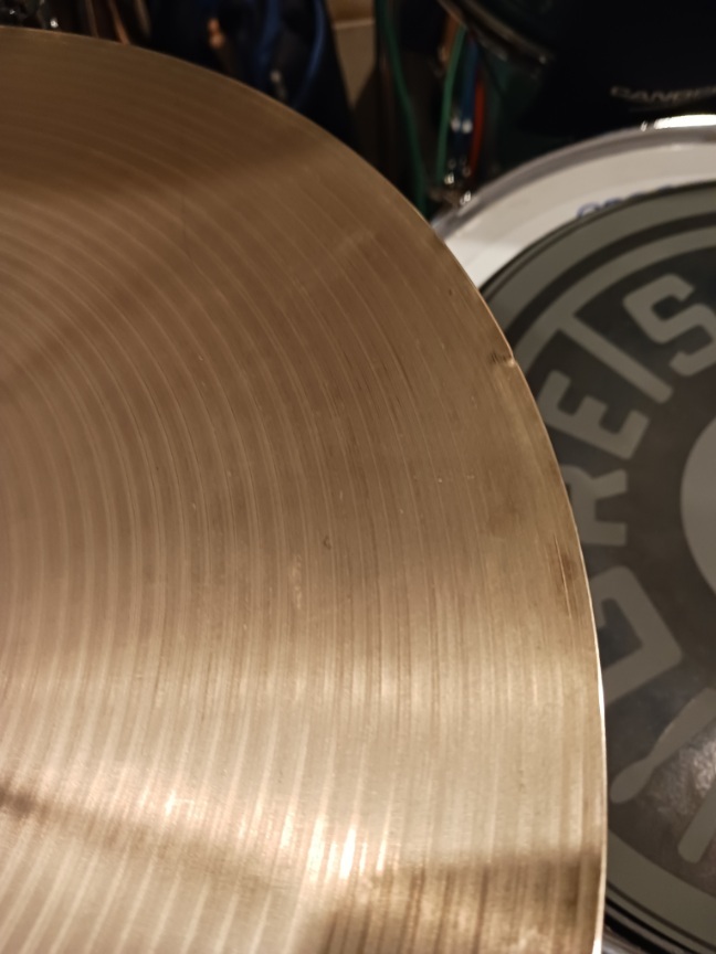 ちょっと変わったハイハット・A Zildjan-Paiste クロスマッチング 14インチの画像9