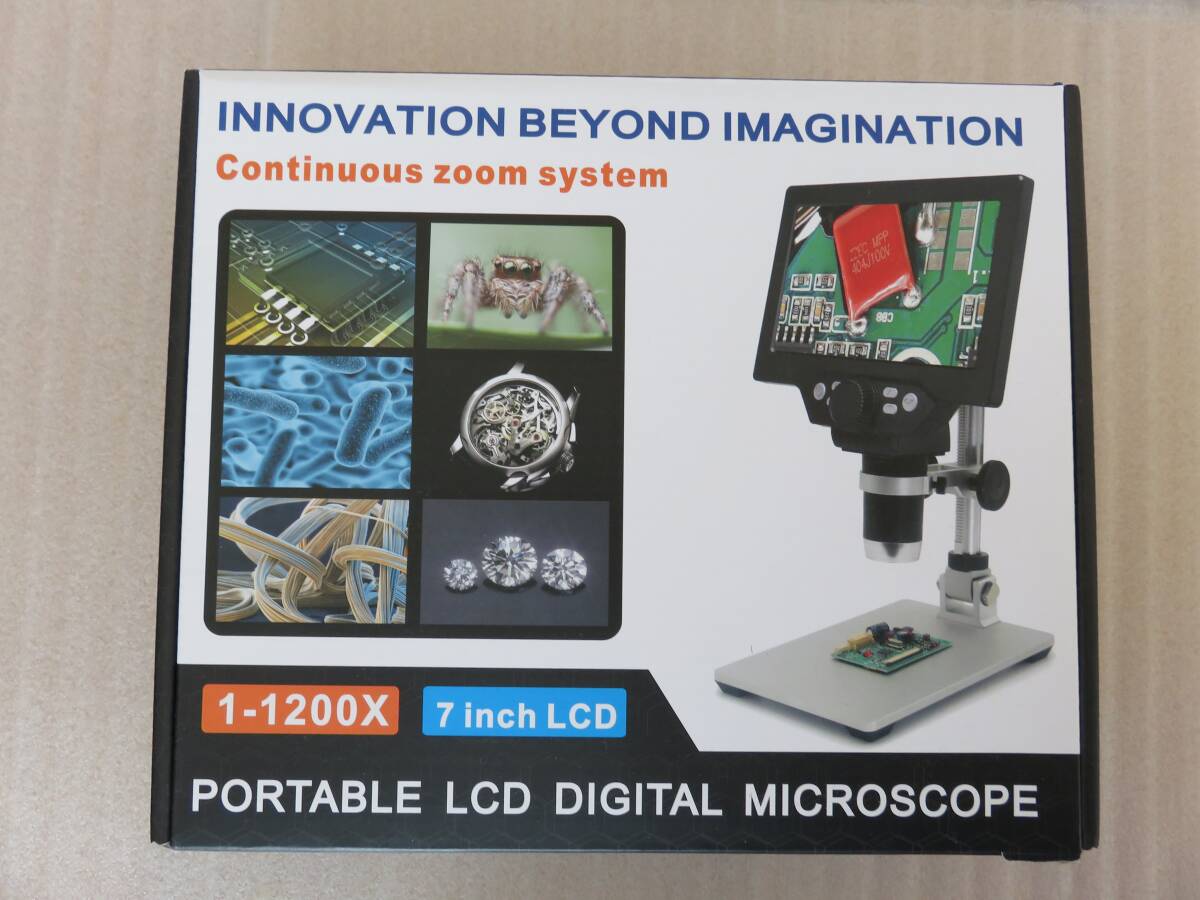 Koolertron・LEDライト デジタルUSB顕微鏡 電子顕微鏡 7インチLCDモニター搭載デジタル顕微鏡_画像8