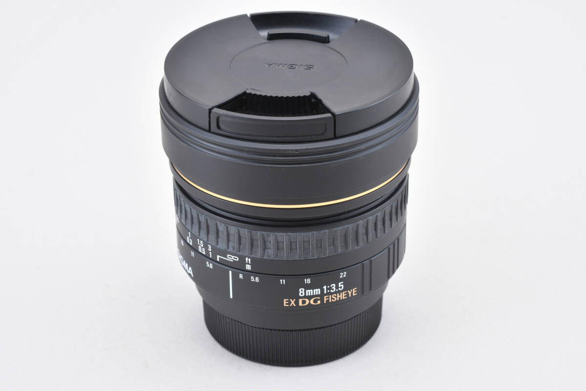 ★美品★SIGMA シグマ 8mm F3.5 EX DG CIRCULAR FISHEYE Nikon ニコン用マウント 魚眼レンズ の画像2