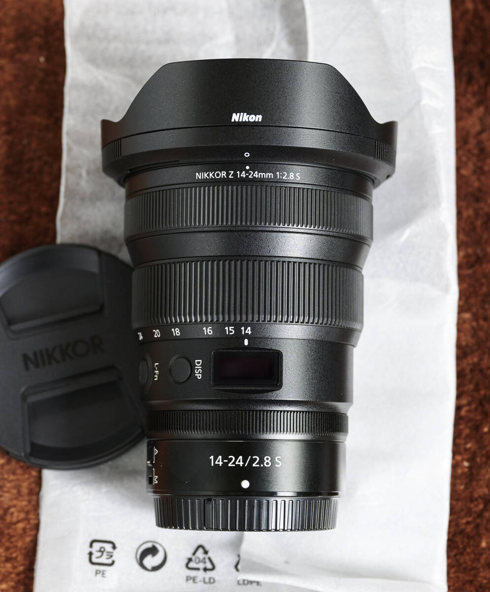 付属品完備 Nikon ニコン ミラーレスカメラ用 レンズ NIKKOR Z 14-24mm f/2.8 S 大三元 広角ズームの画像2