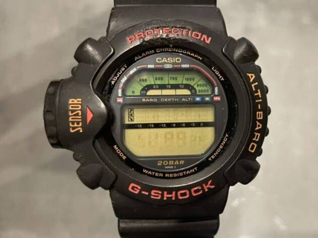 当時物 CASIO G-SHOCK SKYFORCE スカイフォース DW-6500 クォーツ QZデジタル 腕時計 動作確認未実施 ベルト部品一部欠品_画像1